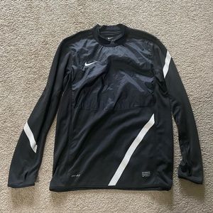 Large Black Nike Long Sleeve Shirt